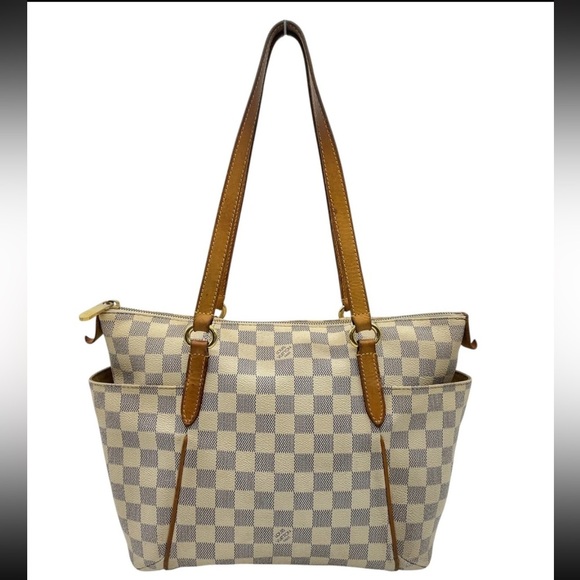 AuthenticLouis Vuitton Damier Azur Totally PM - Picture 3 of 14